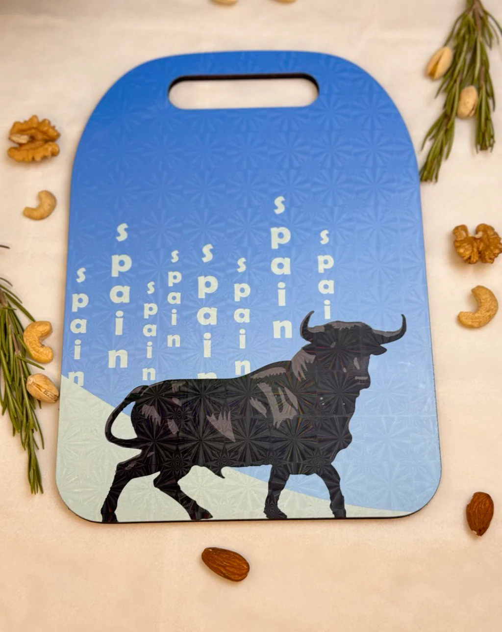 Tabla de cocina oval 9