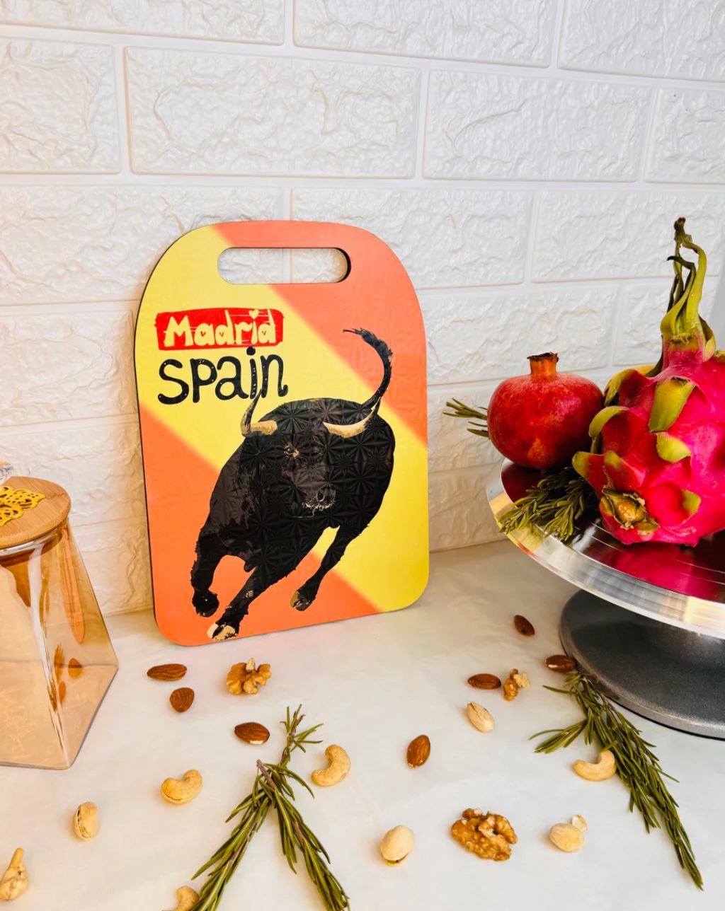 Tabla de cocina oval 7